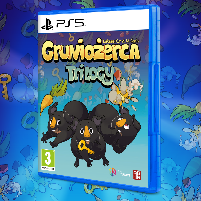 Gruniożerca Trilogy PS5 -- wydanie pudełkowe [wysyłka od 26.10]