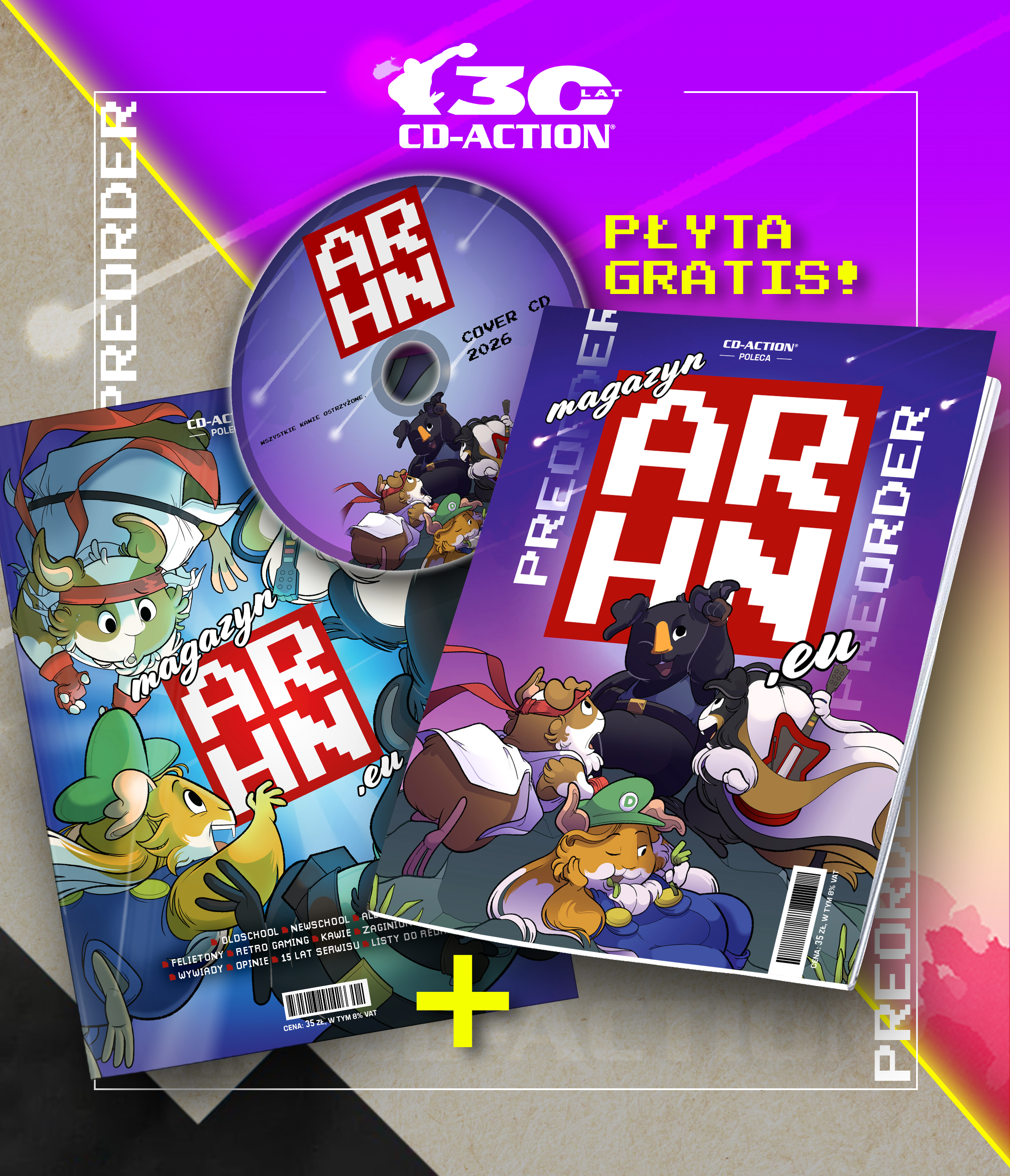 Zestaw: Oba numery Magazynu arhn.eu